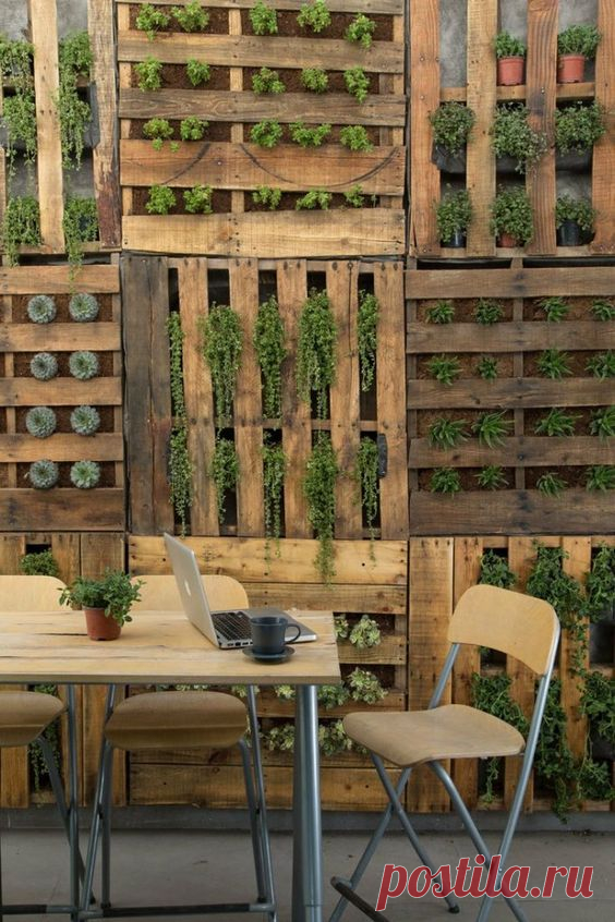 30 Vertical Wall Planter Pots Ideas