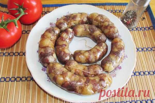 Домашняя свиная колбаса | CityWomanCafe.com