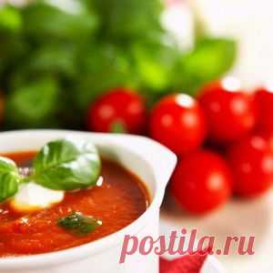 Гаспачо с сырными шариками - BestCook