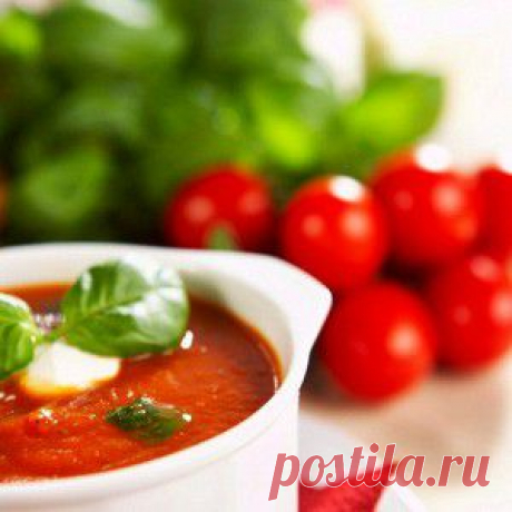 Гаспачо с сырными шариками - BestCook
