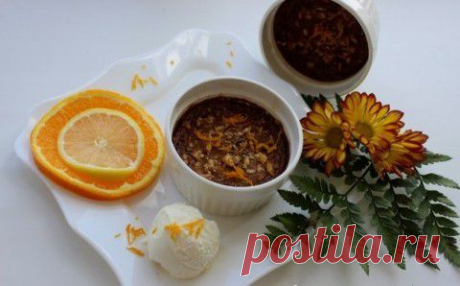 Шоколадно-апельсиновый крем-кекс | Четыре вкуса
