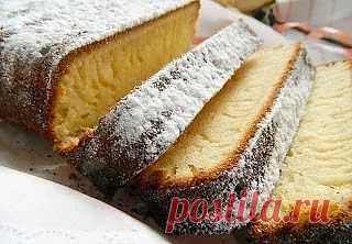 Вкусный кекс на сгущённом молоке
