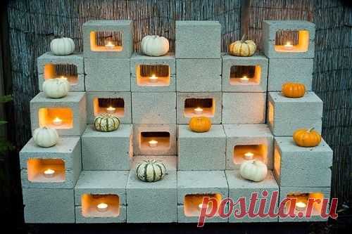 Что можно построить из шлакоблоков