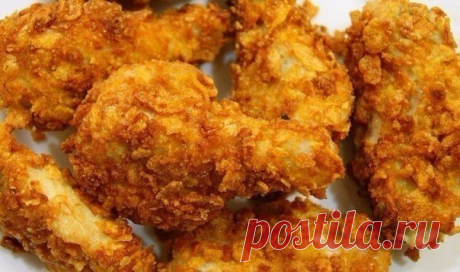Как приготовить хрустящие крылышки - рецепт, ингредиенты и фотографии