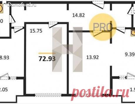3-комнатная квартира на продажу, ЖК «Шуваловский» - Комендантский проспект метро : Domofond.ru