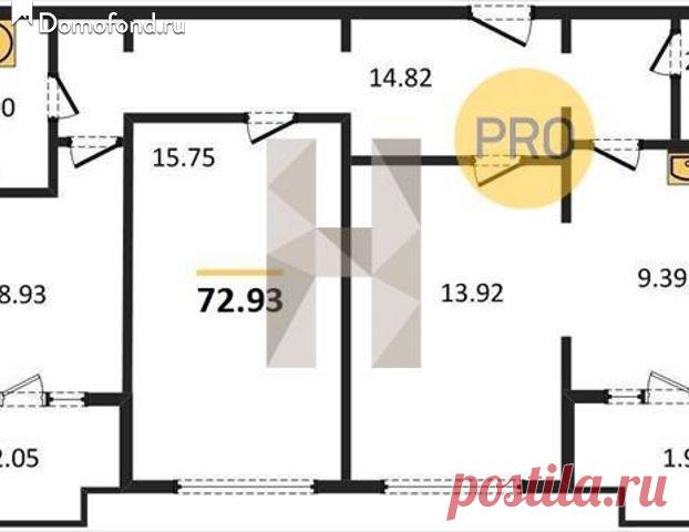 3-комнатная квартира на продажу, ЖК «Шуваловский» - Комендантский проспект метро : Domofond.ru