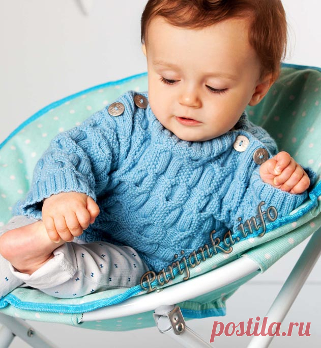 Пуловер (д) 12*130 Phildar №4716