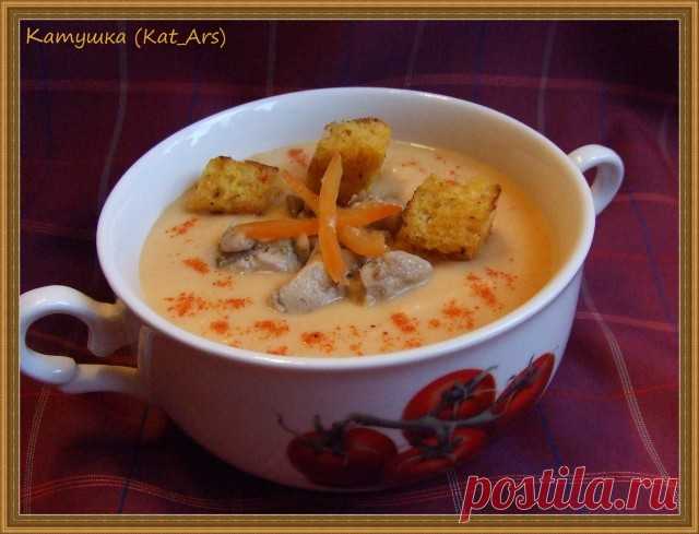 Суп-крем овощной с сыром | Русская кухня