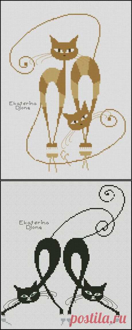 Котики от Екатерины Джонс.