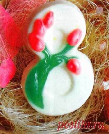 Мыло своими руками в подарок на 8 Марта. Мастер-класс