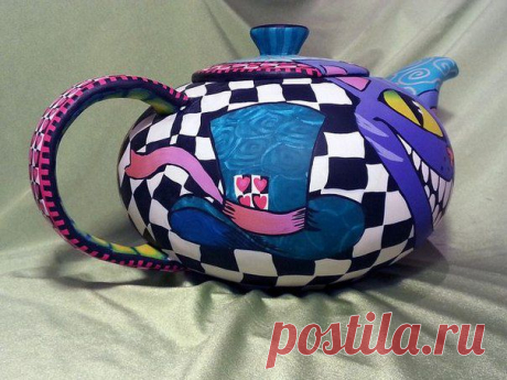 Необычные чайнички от Wanda Shum