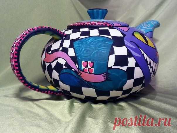 Необычные чайнички от Wanda Shum