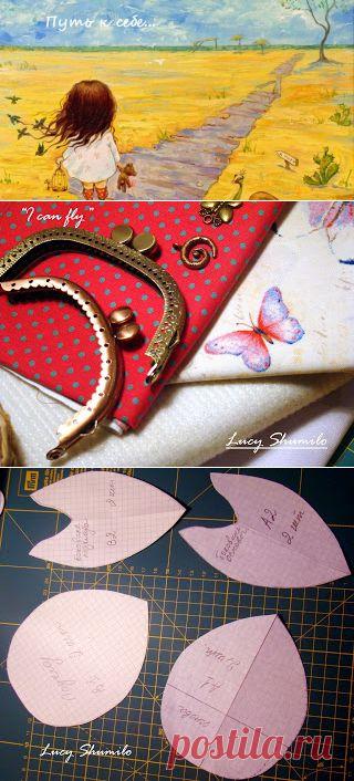 *** Путь к себе...***: I этап СП кошелек на фермуаре.