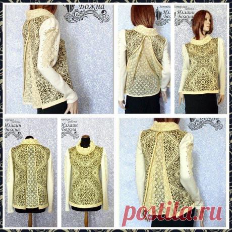 (+1) тема - Джемпер &quot;Воздух пустыни&quot; | СВОИМИ РУКАМИ