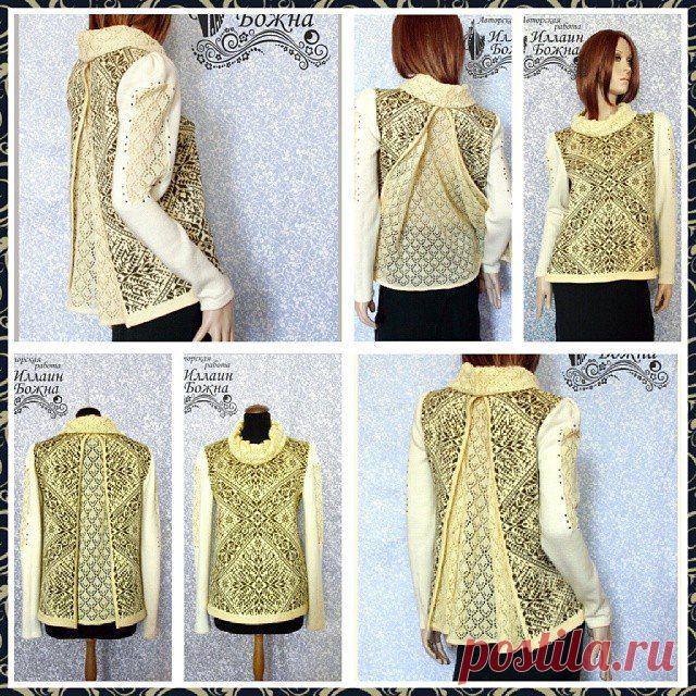 (+1) тема - Джемпер "Воздух пустыни" | СВОИМИ РУКАМИ