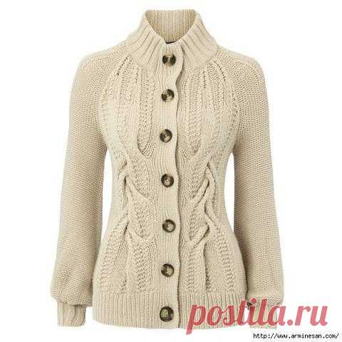 Красивый кардиган