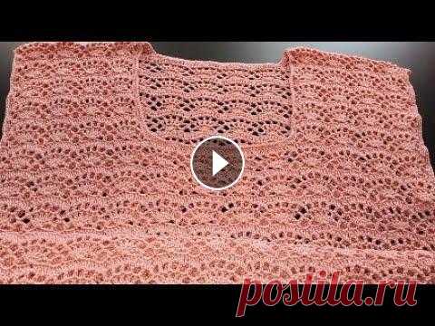 ЭКСПРЕСС МК // АЖУРНЫЙ ТОП КРЮЧКОМ "ВЕЕРОЧКИ" Всем привет! Девчёнки, впереди лето, давайте вязать топики! Присоединяйтесь ко мне и вяжем вместе ажурный топик! ))) Как обвязать горловину и проймы:...