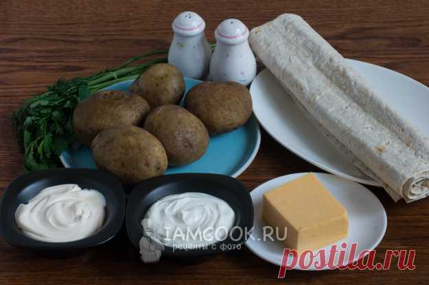 Картофель в лаваше в духовке — рецепт с фото пошагово. Как приготовить рулет из картошки в лаваше в духовке?
