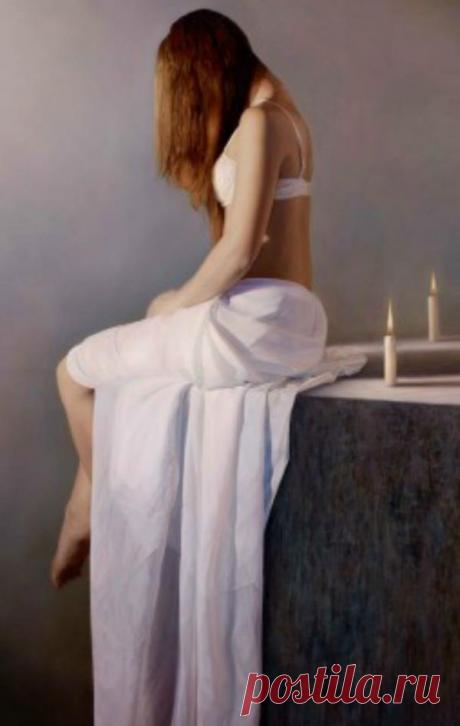 Художник Martin LLamedo &quot;Сухая красота застывшей сути&quot;.