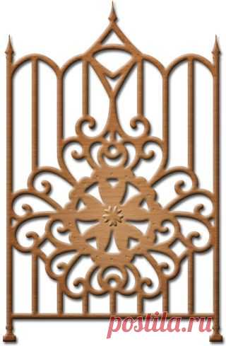 Нож для вырубки Spellbinders D-Lites Die - Gate Element - SPEL-S2-108