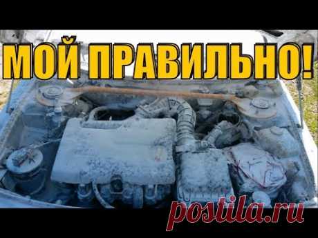 Как ПРАВИЛЬНО мыть двигатель и НЕ навредить
