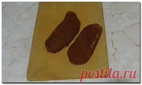 Вяленая куриная грудка по дивному рецепту с коньяком