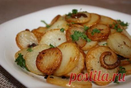 Пошаговый фото-рецепт картофеля по-лионски | Блюда из овощей | Гарниры | Вкусный блог - рецепты под настроение