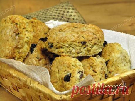 Овсяные сконы.