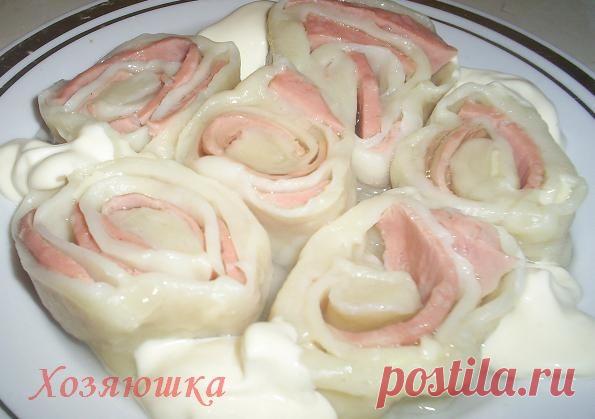 Хозяюшка. Кушать подано! - Улитки сырно-колбасные