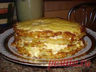 КАРТОФЕЛЬНЫЙ ПИРОГ