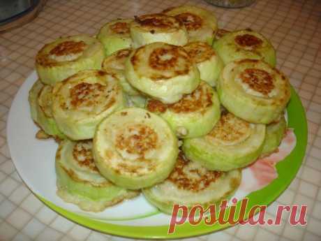 Куриные котлетки в кабачковых кольцах - Простые рецепты Овкусе.ру