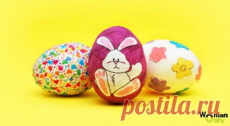 Декупаж пасхальных яиц для праздничного стола