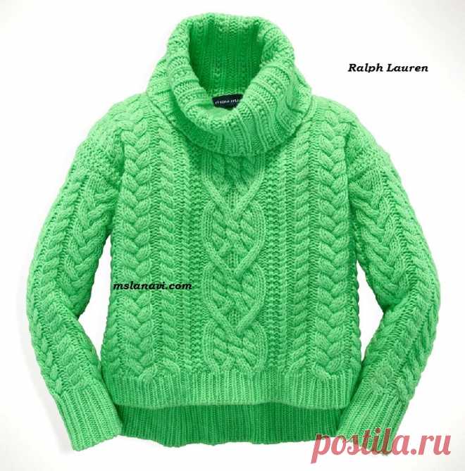 Детские вязаные свитера от Ralph Lauren | Вяжем с Лана Ви