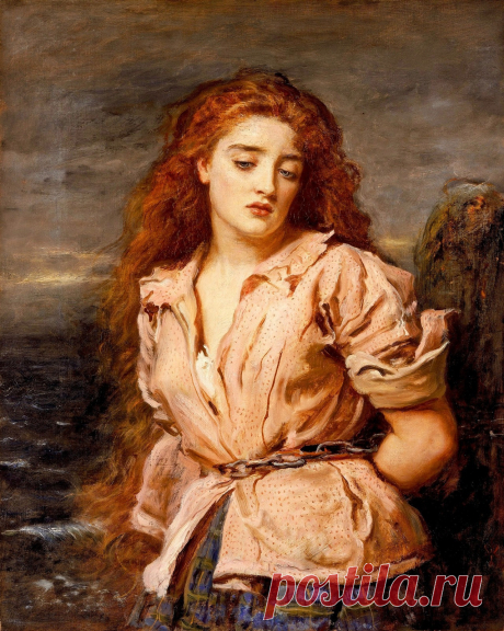 History Of Art Daily - John Everett Millais (1829–1896), The Martyr of...