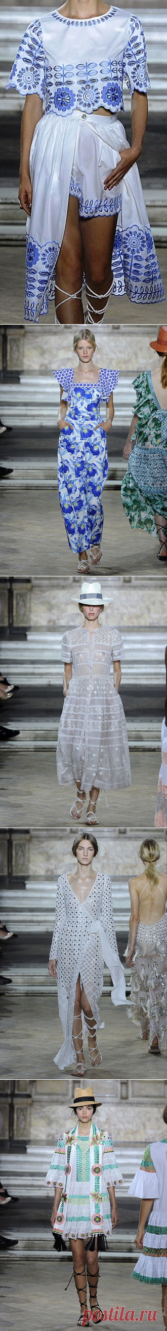 Temperley London весна-лето 2016: нежные и яркие наряды в стиле бохо-шик. Шикарная коллекция!
