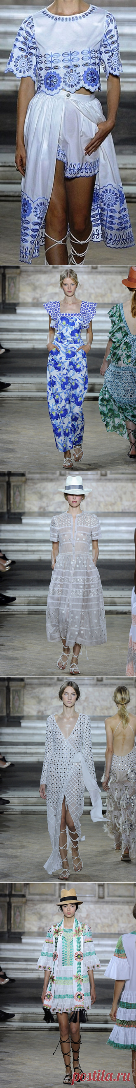 Temperley London весна-лето 2016: нежные и яркие наряды в стиле бохо-шик. Шикарная коллекция!