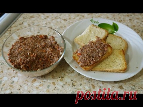 ПАШТЕТ ИЗ КУРИНЫХ ЖЕЛУДКОВ / ВКУСНО И ПРОСТО