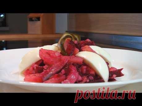 ▶ Салат из сельди видео рецепт. Книга о вкусной и здоровой пище - YouTube