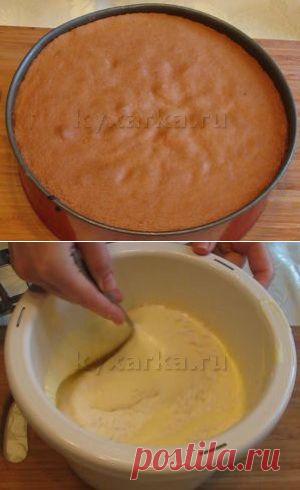Бисквитное тесто без разделения яиц
