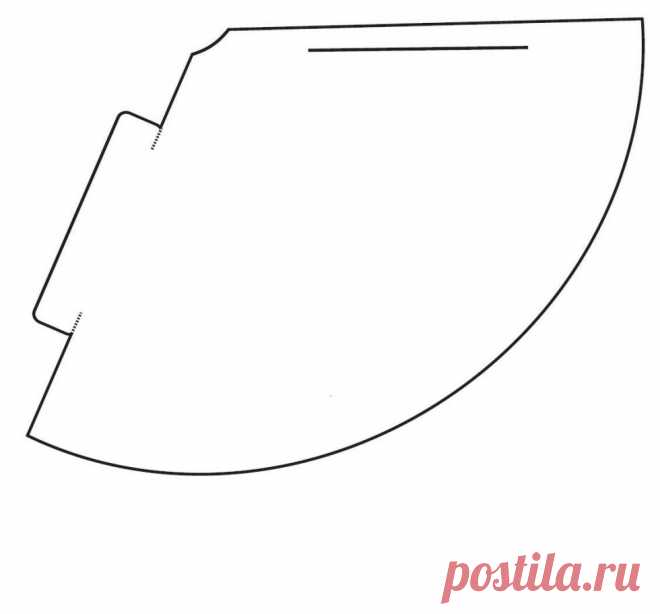 Заготовка для елки конус - фото