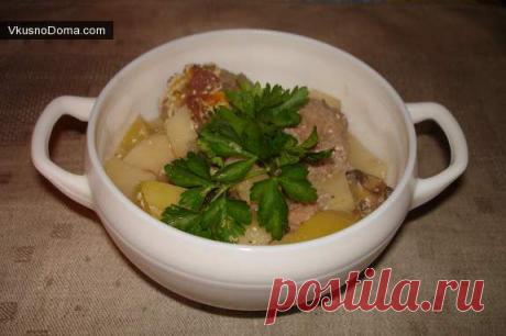 Жаркое с фрикадельками / Домашние рецепты. Готовим дома вкусно!