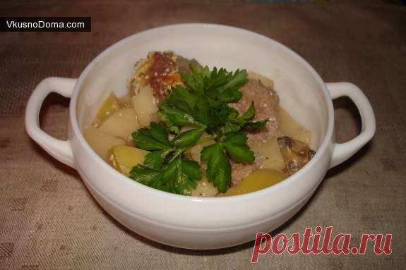 Жаркое с фрикадельками / Домашние рецепты. Готовим дома вкусно!