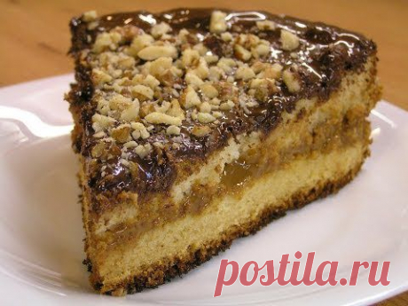▶ Медовый бисквит / Homemade honey sponge cake - YouTube