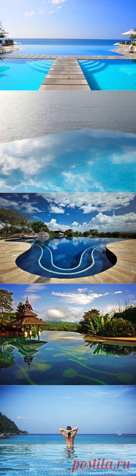 Бассейн в бесконечность | Приколисты в картинках