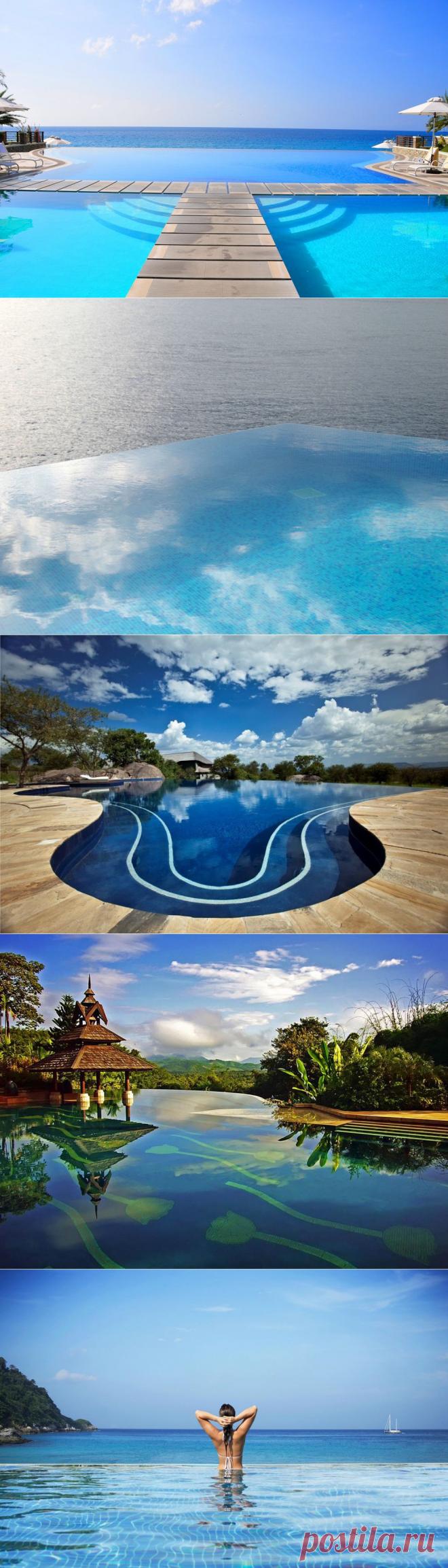 Бассейн в бесконечность | Приколисты в картинках