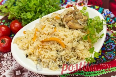 Плов с курицей, рецепт с фото