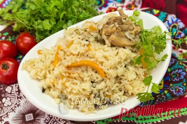 Плов с курицей, рецепт с фото