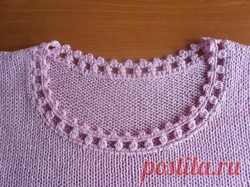 Обвязка края крючком (Уроки и МК по ВЯЗАНИЮ) — Журнал Вдохновение Рукодельницы