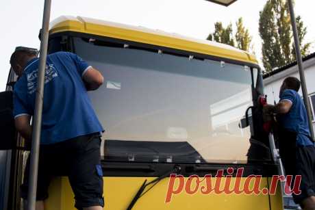 Установка лобового стекла на Renault Magun в Кишиневе