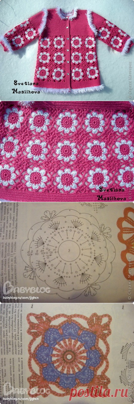 Кофточка к весне для доченьки. | Страна Мастеров